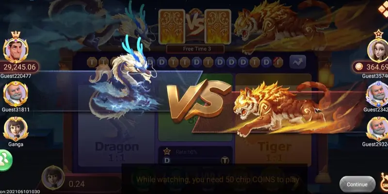 Hiểu rõ về trò chơi Dragon Tiger cơ bản